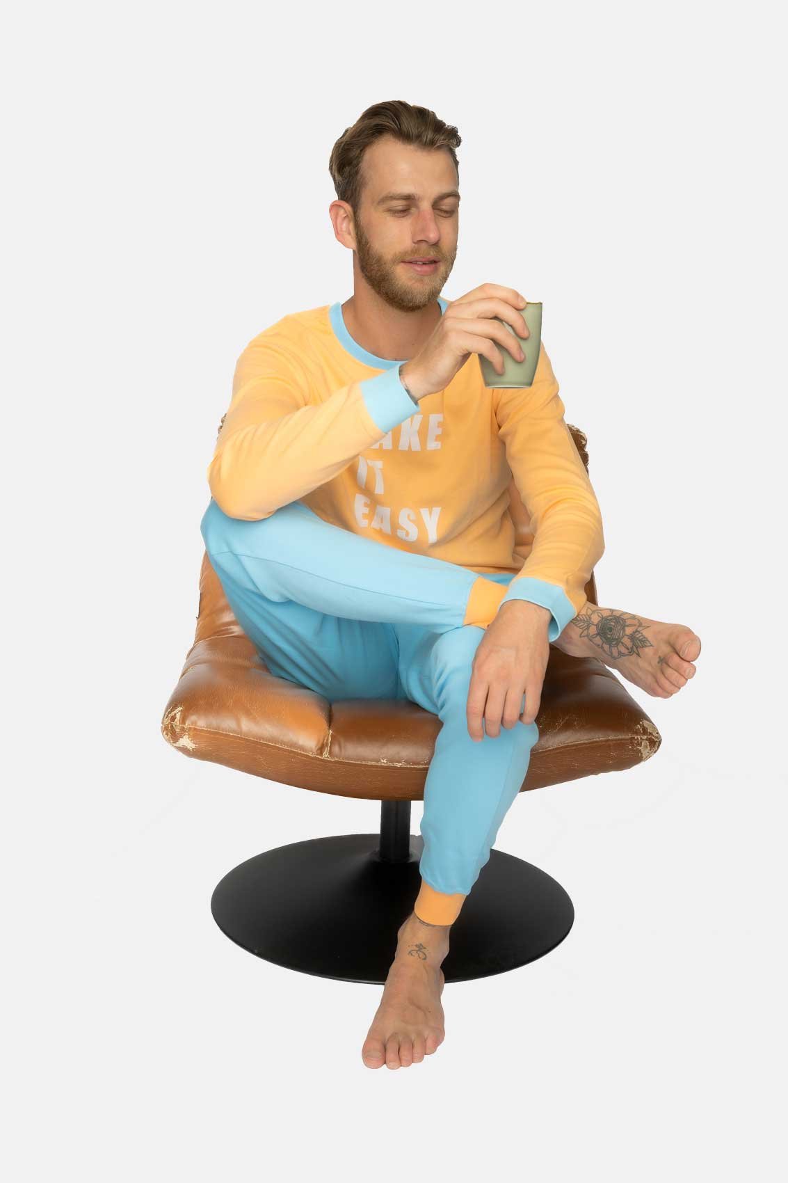 Take it easy - genieten van koffie in je pyjama