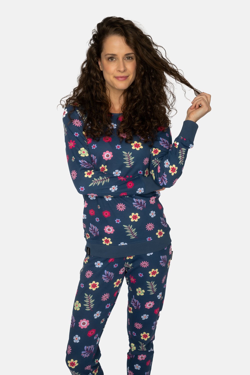 Bloemen print - pyjama set