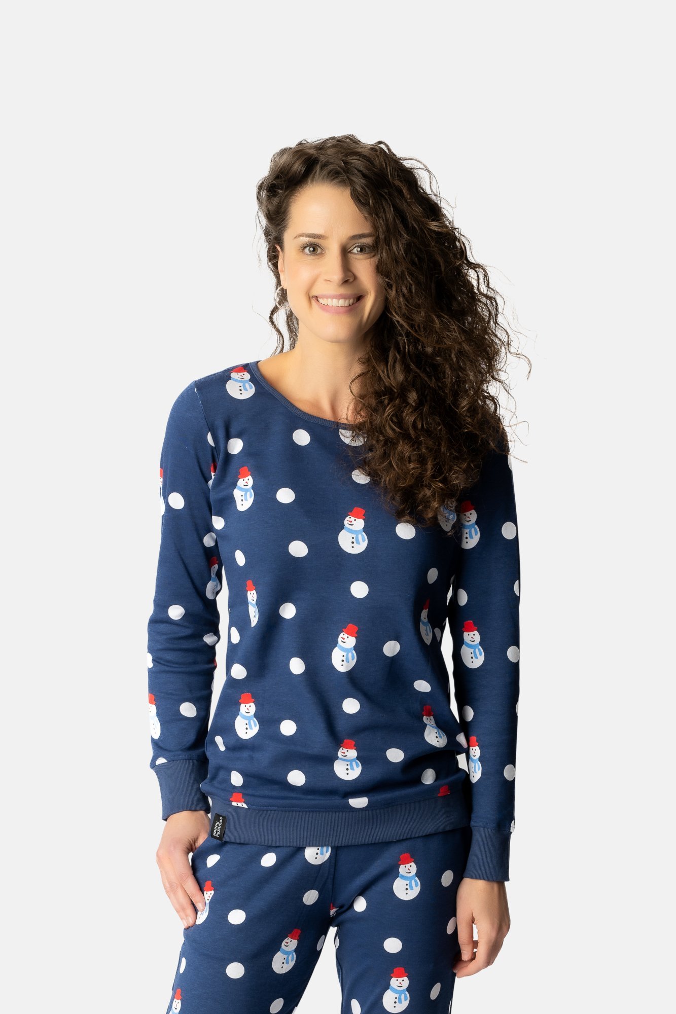 Schneemänner und Punkte